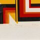 Set of two abstract screen prints, signed L Cohe.