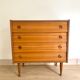 Commode en teck années 60