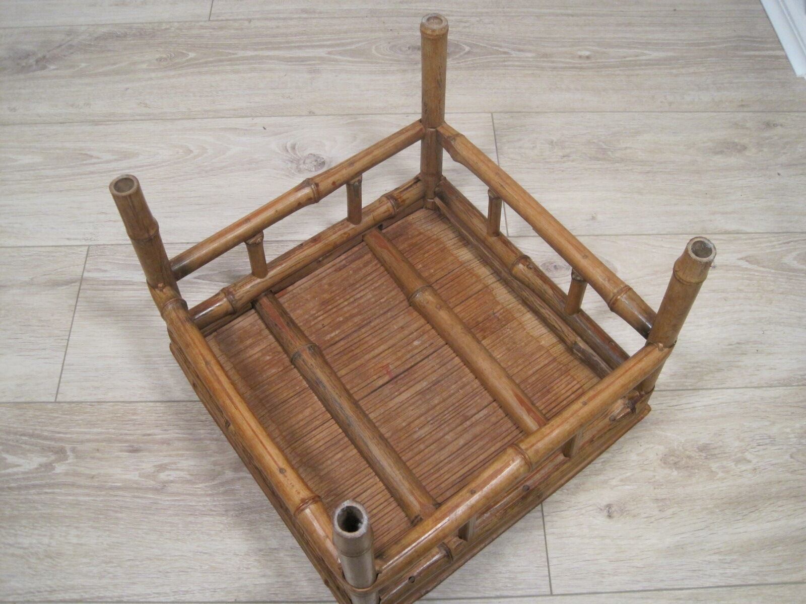 Old square side table 1970