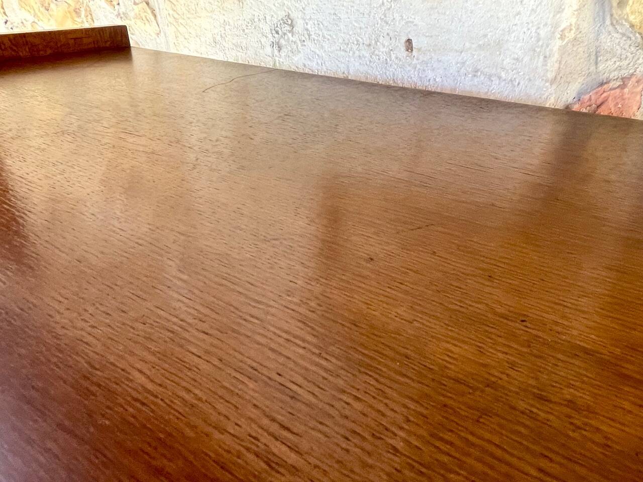 Storage unit/Library with sliding glass doors 1960s