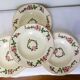 4 Longwy soup plates, Hawthorn pattern 211260