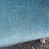 Louis XV duck blue armchair
