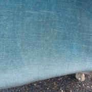 Louis XV duck blue armchair