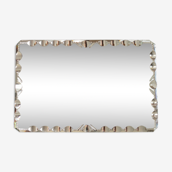 Miroir biseauté 42x27cm