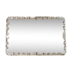 Bevelled mirror 42x27cm