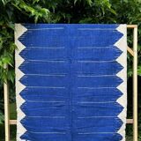 Hand-woven wool rug