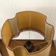 Wooden table lamp turned vintage