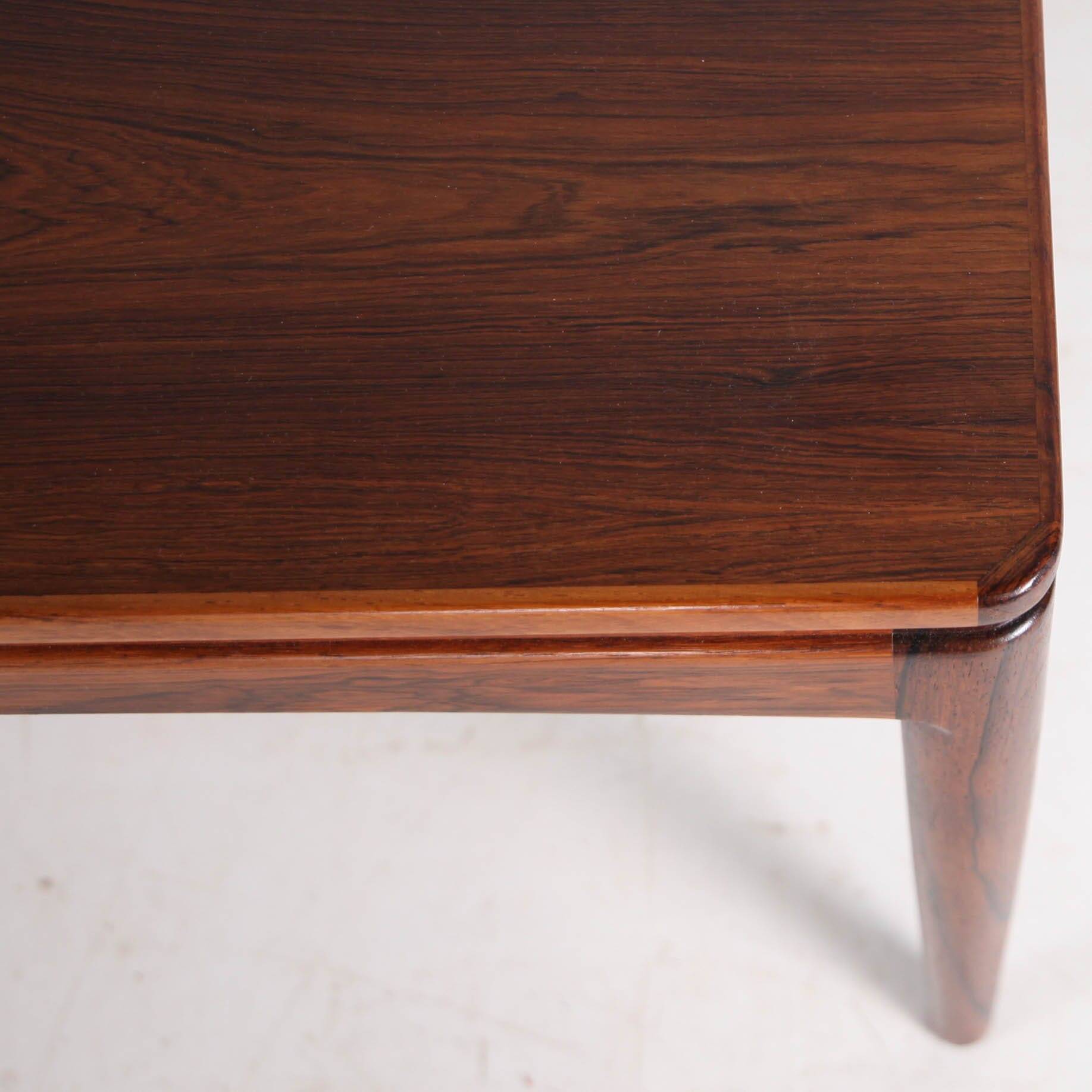 Rosewood coffee table