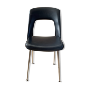 Chaise en simili cuir