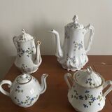 Service à thé - porcelaine de limoge