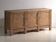 Antique three-door pine wood sideboard – China, circa 1900