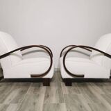 Armchairs by Jindrich Halabala, 1940s
