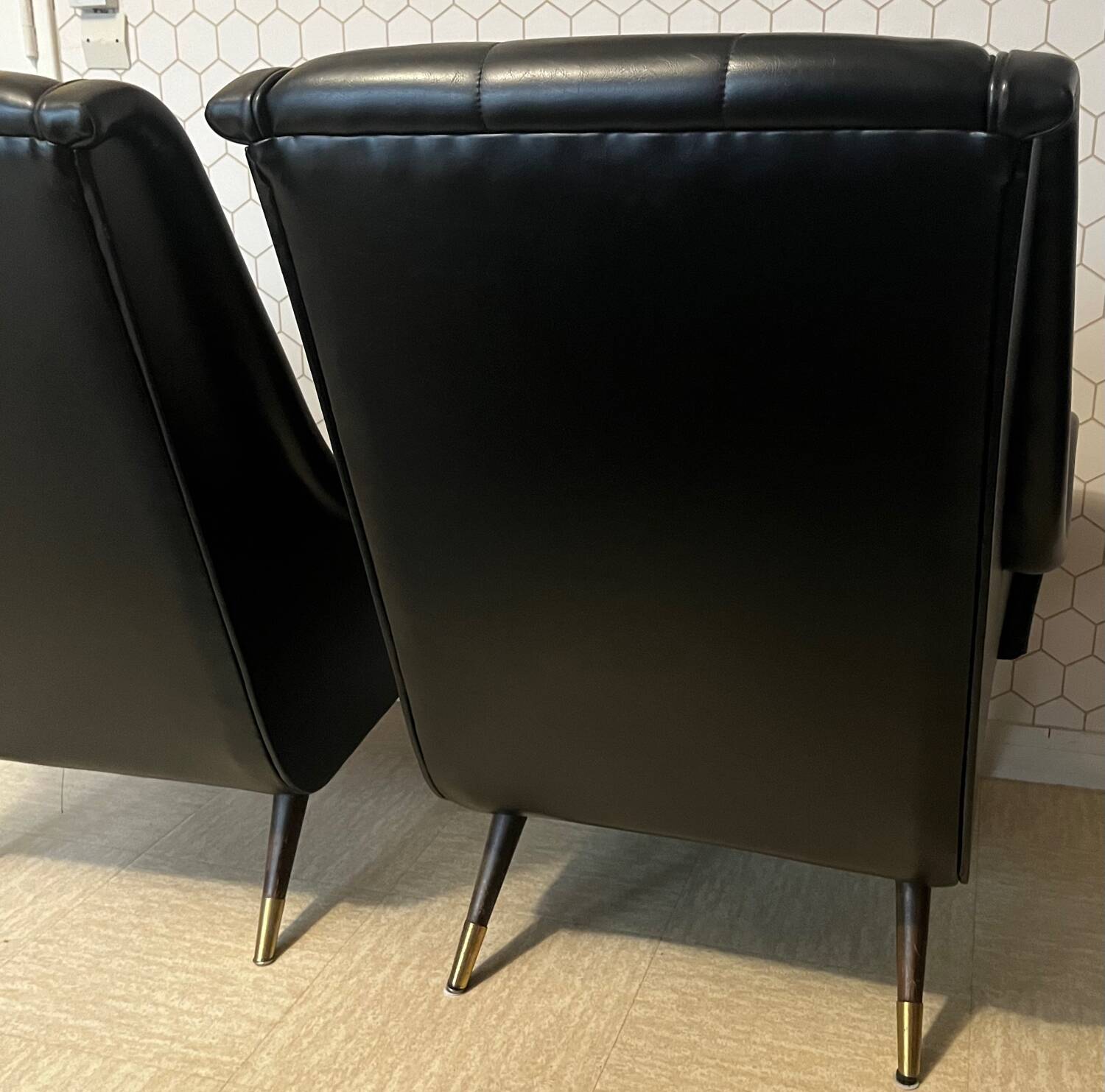 Fauteuil de salon vintage ERTON - années 60