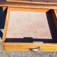 Table de metier drapier pin 5 tiroirs