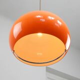Space Age Orange Jolly Pendant Lamp from Guzzini, 1960s