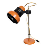 Vintage Orange Table Lamp , 1970s