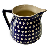 Ceramic pitcher Bolesławiec Poland