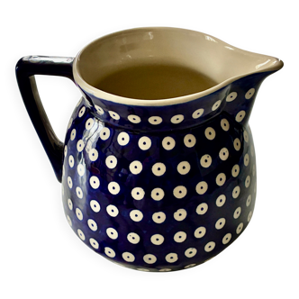 Ceramic pitcher Bolesławiec Poland