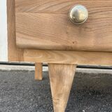 Commode vintage aerogommée à 3 tiroirs