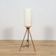 Scandinavian Three-legged Teak Lamp, Sweden, 1970s