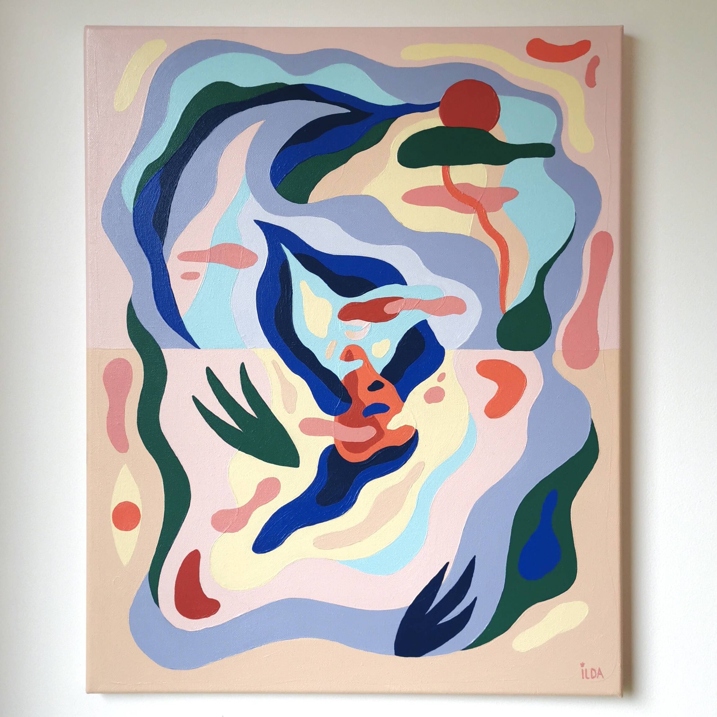 Acrylic on canvas - IODIZED DREAM