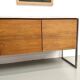 Modernist enfilade by Arno, in Rio rosewood.