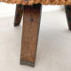 Brutalist tripod coffee table attributed to Audoux & Minnet (1950s)