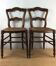 Pair of mulched chairs