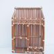Shelf white rattan and scoubidou