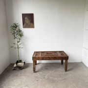 Savoyard folk art coffee table