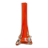 Murano glass soliflore vase