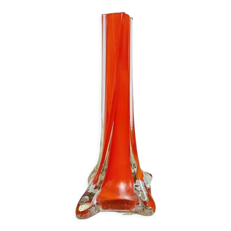 Murano glass soliflore vase