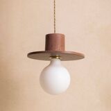 ALBA pendant light in Moca concrete