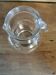 Pichet en verre vintage