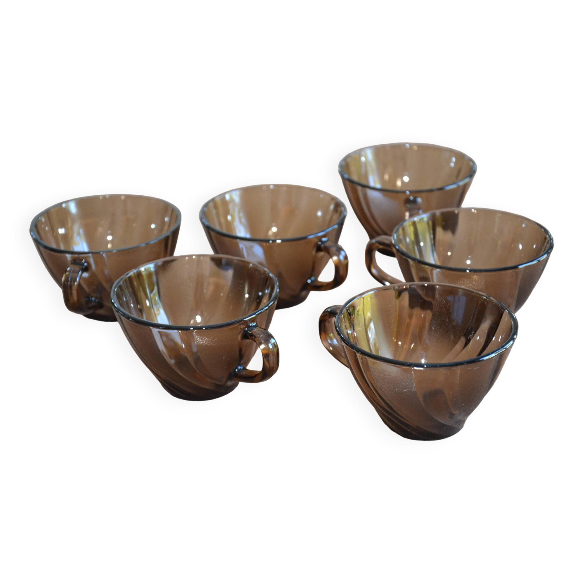 6 Duralex coffee cups