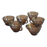 6 Duralex coffee cups