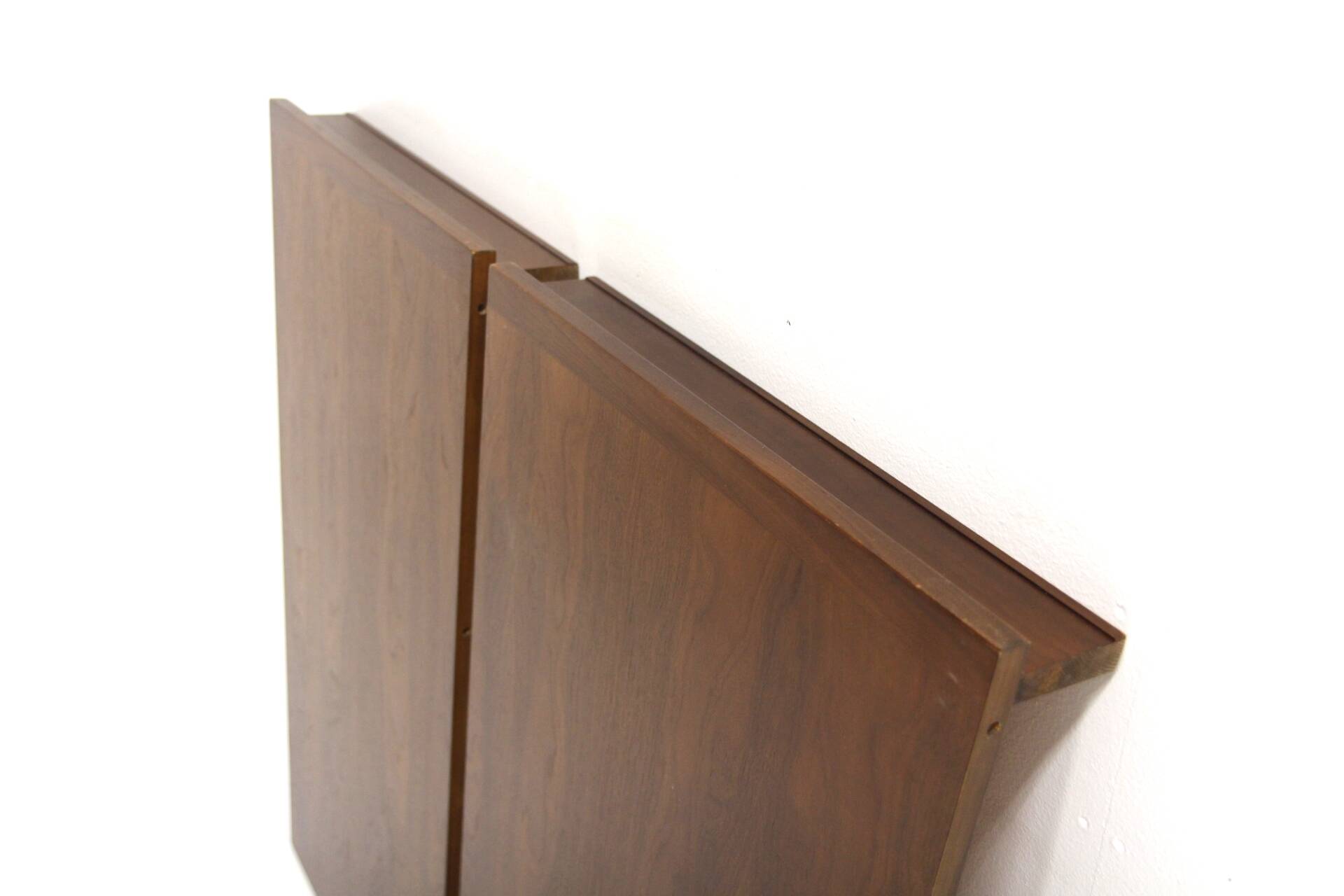 Scandinavian walnut dining table, Sweden, 1960s