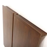 Scandinavian walnut dining table, Sweden, 1960s