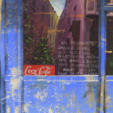 Paris Cafe 'Au Vieux Montmartre' - Oil on Canvas