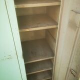 Vintage metal locker cabinet