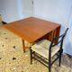 Scandinavian table with flaps