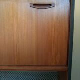 Samcom scandinavian sideboard in teak with hairpin legs