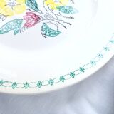 6 old flat plates