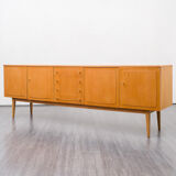 Very large vintage row, oak, restored, 250cm