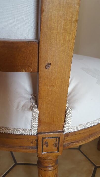 Armchair Louis XVI Cabriolet