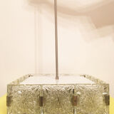 Chandelier - "cube" made in Czechoslovakia in fabrique Kamenicky Senov in 60's.