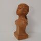 Plaster bust from the Belle Époque period by Jindřich Říha, 1890s.