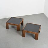 Pair of Model 771 tables by Tobia Scarpa, Cassina circa 1965