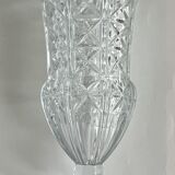 Vintage cast glass vase