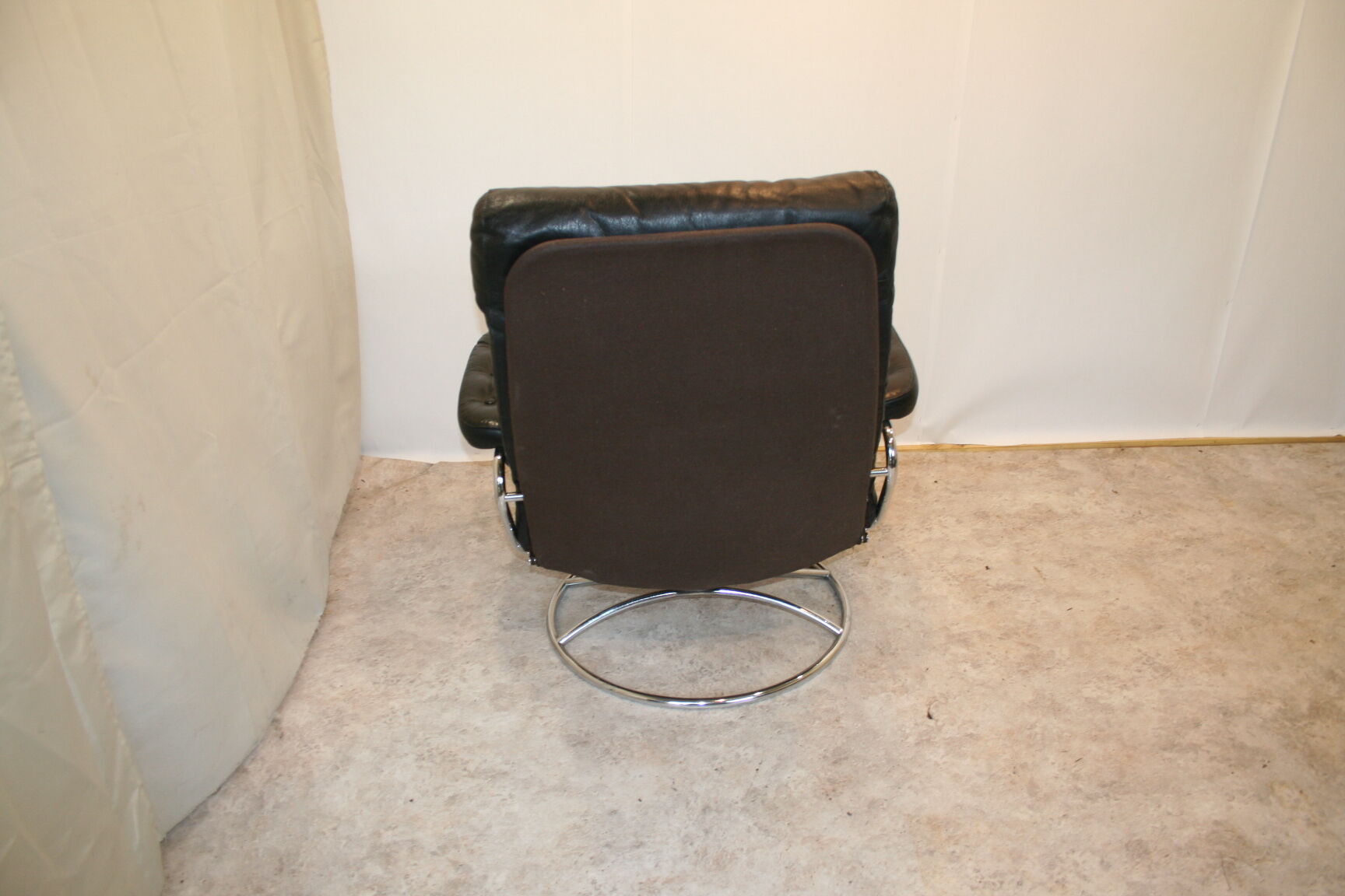 Vintage leather armchair